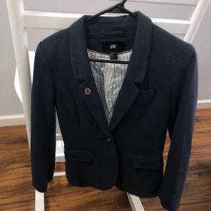 Navy blue blazer